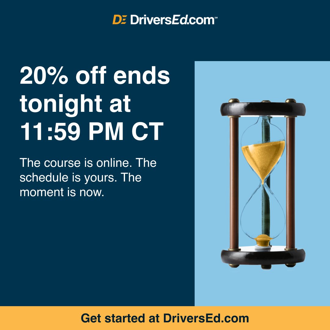 Don't miss out on these major savings on DriversEd.com!