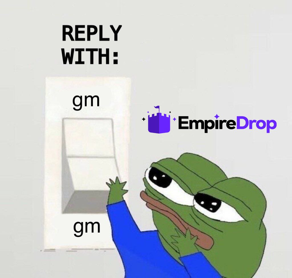 empiredrop's tweet image. Gmmm 💜

(Say it back)
