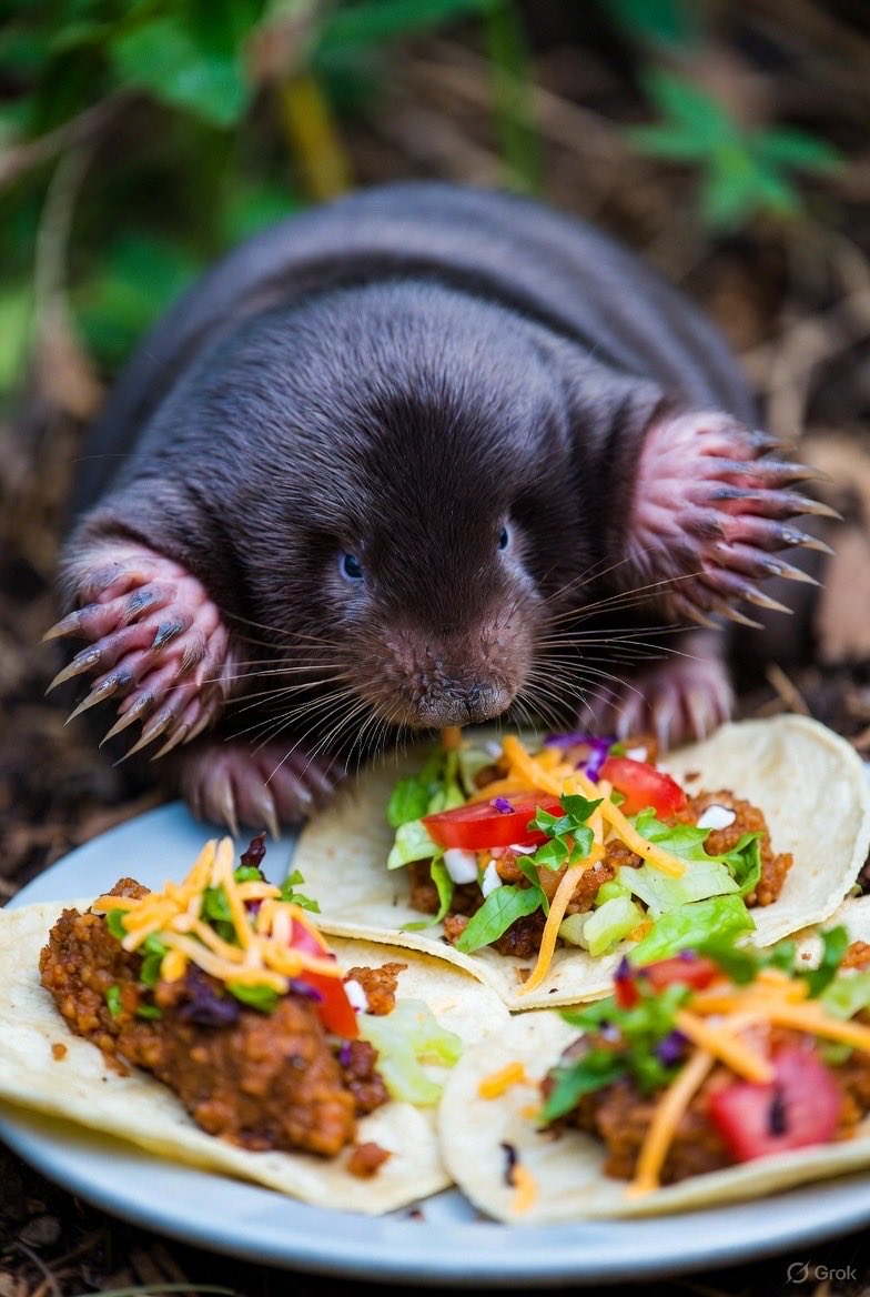 Tomorrow I’m having chicken mole tacos 🌮