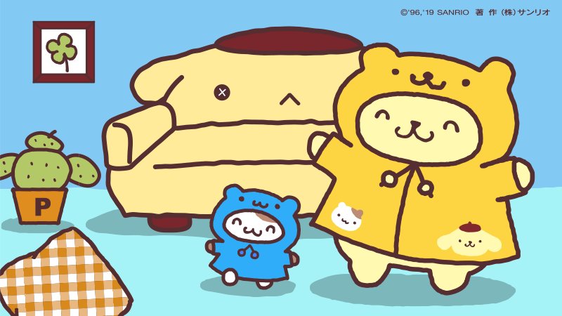 このレインコートかな？ 確かにカワイイね😍 #ポムポムプリン