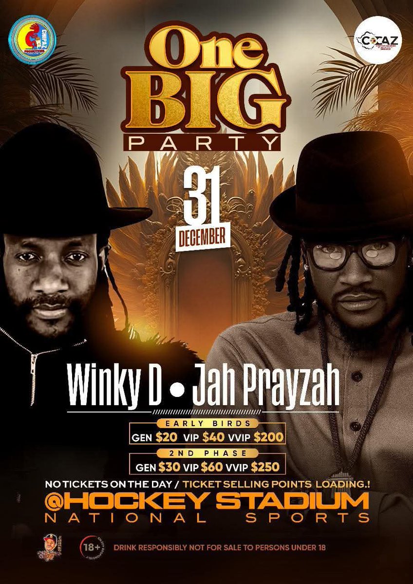 While you busy making noise and claiming to be in either <a href="/jahprayzah/">Jah Prayzah</a> camp or <a href="/winkydonline/">Winky D</a> camp,both artists have decided to perform together and pocket the cash.

Iwe uribusy kuda kuvarwisanisa ivo vati "hona wangu ko tikarova chiShow tese vana vedu vawane more bag?" 

Show of