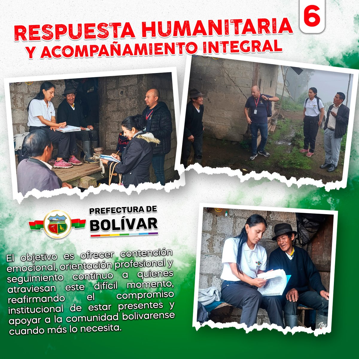 PREFECTURA93191's tweet photo. 📌#Guaranda | 𝐔𝐍 𝐕𝐈𝐒𝐓𝐀𝐙𝐎 𝐑Á𝐏𝐈𝐃𝐎 𝐀 𝐍𝐔𝐄𝐒𝐓𝐑𝐎 𝐈𝐍𝐅𝐎𝐑𝐌𝐄 𝐒𝐄𝐌𝐀𝐍𝐀𝐋 👀
La Prefectura de Bolívar, liderada por el Ing. Anibal Alejandrino Coronel Monar, continúa trabajando por el desarrollo de nuestra provincia.
Parte 2 https://t.co/Vso8v3QFbm