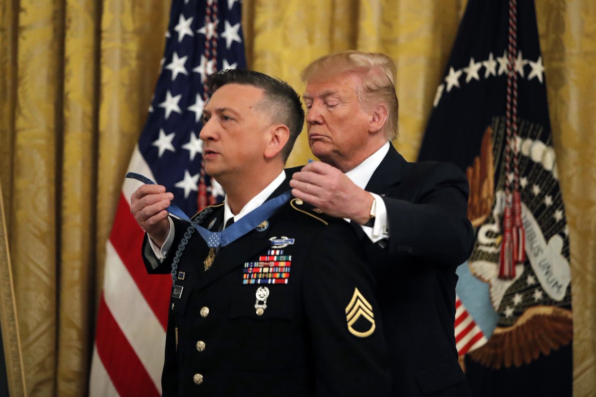 nicksortor's tweet image. 🚨 BREAKING: President Trump just signed an executive order RAISING the year pension for Medal of Honor recipients from $16,000 to $67,000

MUCH deserved.

So glad this President is taking care of our heroes 🇺🇸