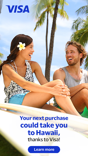 Use your La Capitol Visa card to make a qualifying purchase between November 1 and December 31, 2025, and you could win a trip to Maui or one of 50 $500 VISA Prepaid cards. NO PURCHASE NECESSARY. Visit hubs.la/Q03WlZPP0 for details.