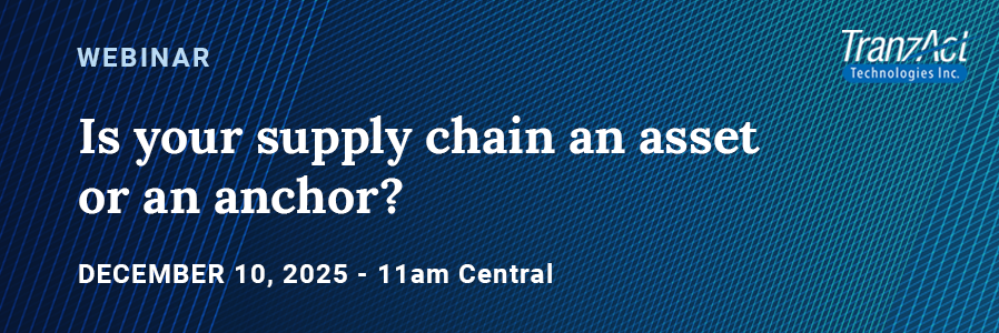 Join us for a new webinar on 12/10 at 11am Central that will offer insights into what makes a supply chain an asset or an anchor. REGISTER HERE: hubs.la/Q03WlH900

#Logistics #SupplyChain