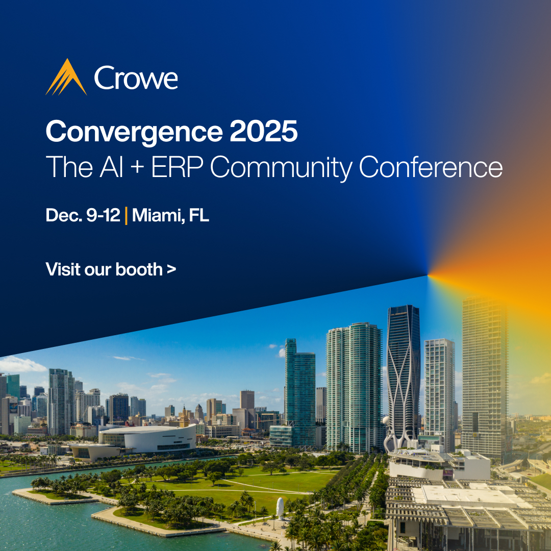 CroweUSA's tweet photo. We’re proud to be a sponsor the upcoming Convergence 2025 conference. Visit our booth to see how to get more value from your tech investment.
https://t.co/ePcJW1Kg8i https://t.co/GdQy6ZVyIv