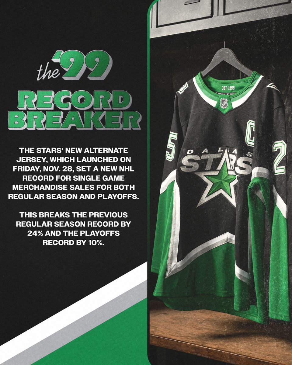 The '99 didn't just drop...it dominated.

Stars fans, you don't miss. ⭐