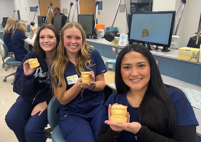 The Dr. Gene Burton College &amp; Career Academy dental program senior students had an incredible experience touring the Texas A&amp;M University College of Dentistry! During their visit, they heard from a panel of dental students who shared what a day in the life of a dental student