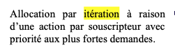 DirhamDigest's tweet image. 🛑 IPO SGTM : Stop à la psychose sur l'allocation !!!

Je lis partout; "Priorité aux plus fortes demandes = Les gros vont tout rafler"... et c'est FAUX. C mal comprendre les maths

Rappel : C'est une Itération, pas un Prorata... 
La Bourse distribue 1 action à tout le monde, tour…