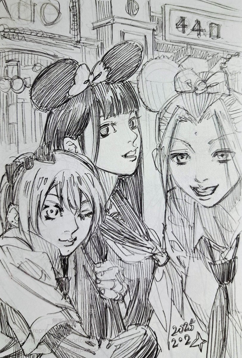 おはようございます！！🤓✨️
連ポス591日目！✨️

火曜日✨️OC ✨️
サムライガールズ👧
🐀🏰✨️