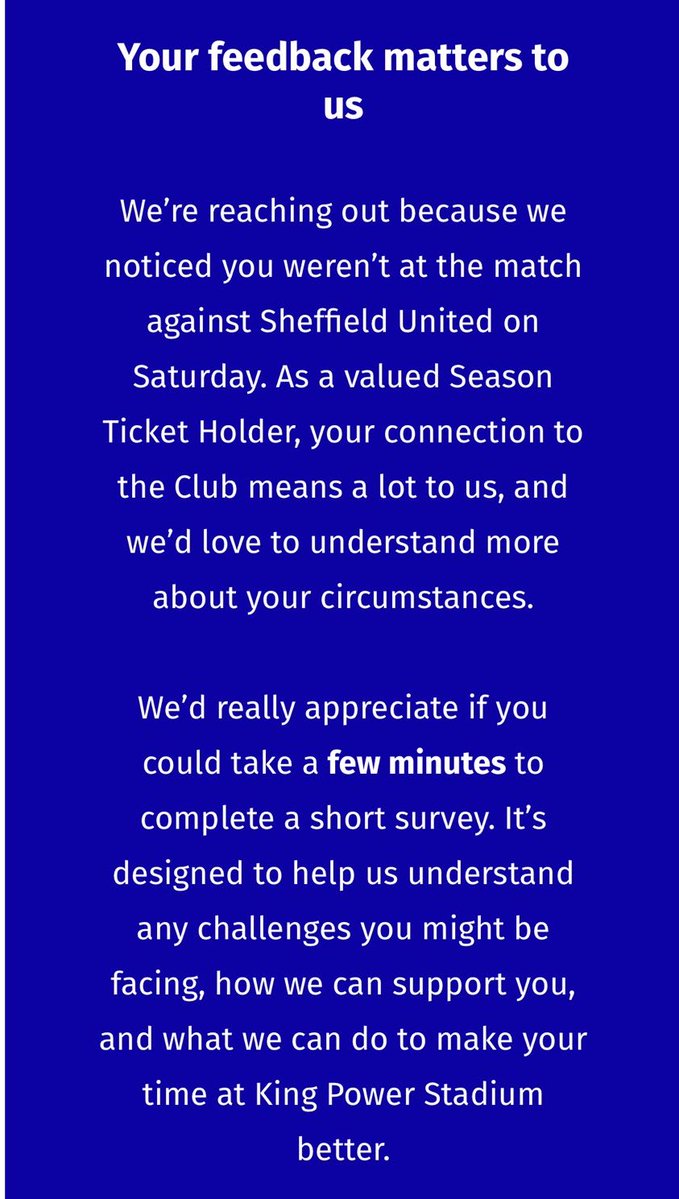 SweeneySean_'s tweet image. Disgraceful that Top received this message 😳

New CEO doing a fine job connecting with fans and being hands on at the club. 

JR 🛞

💨🪞

New TD 🔜 

#LCFC🦊