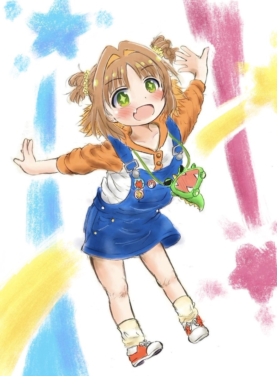 おはようございます👛
今日12月2日は声優・仁後真耶子さんの誕生日🎂
というわけで今日のあさひちゃんは「THE IDOLM@STER」より
高槻やよいちゃんの格好です