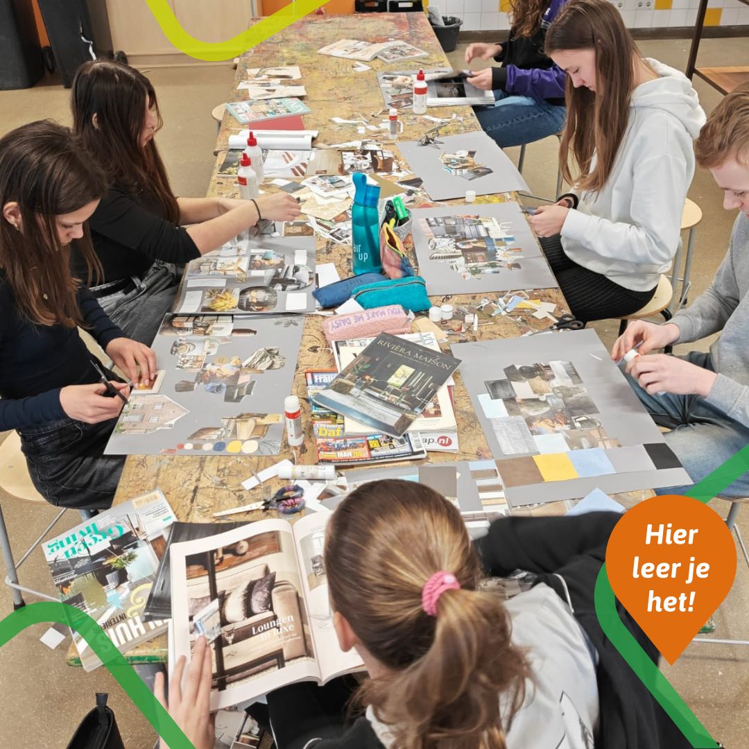 Leerjaar 3 is gestart met de CKV-week! 🎭 Deze week duik je in kunst &amp; cultuur: een filmtrailer maken, een papieren jurk ontwerpen en een bord vol kleur &amp; ideeën. We zijn benieuwd naar jullie creaties! ✨
#Aeres #aeresvmboede #CKVweek #leerjaar3 #creatief #kunstencultuur