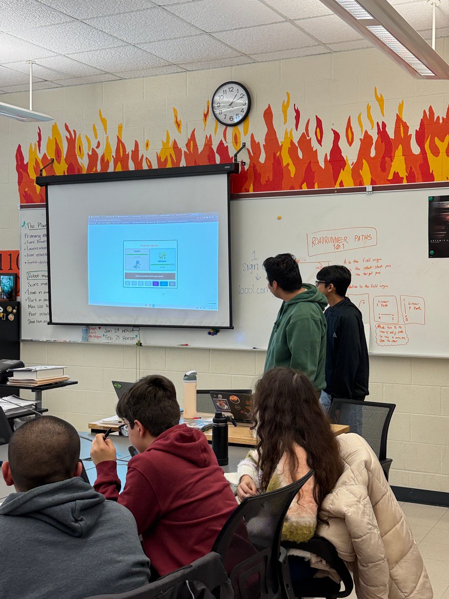CodeHS's tweet image. We love getting into the classroom to celebrate CSEdWeek and spreading the excitement of computer science learning! #ReadWriteCode