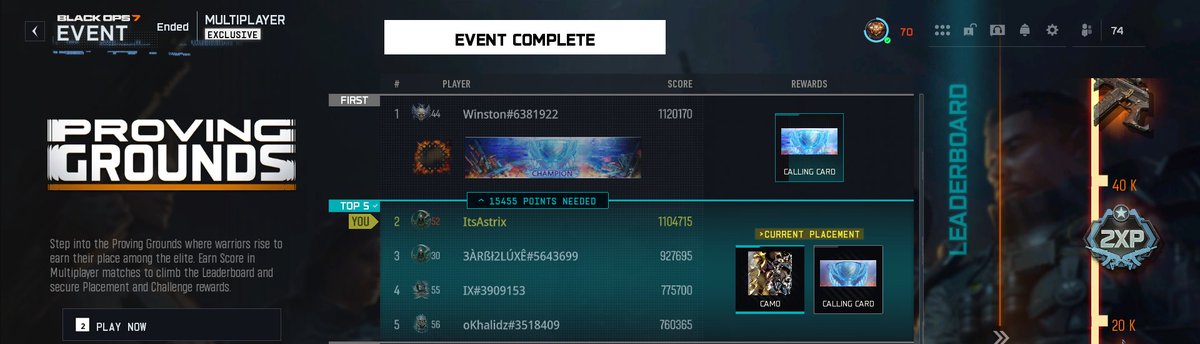 ItsAstrix's tweet image. Just gotta play more during the holidays I guess. 🤷‍♂️🤣