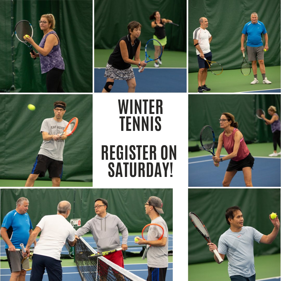 Game, Set, Match- Winter Tennis is Here for Junior &amp; Adult!  Register starting Saturday.  In person only, at Tam Tennis.  ➡️ bit.ly/4fAQKwF
#falltennis  #JuniorTennis  #adulttennis