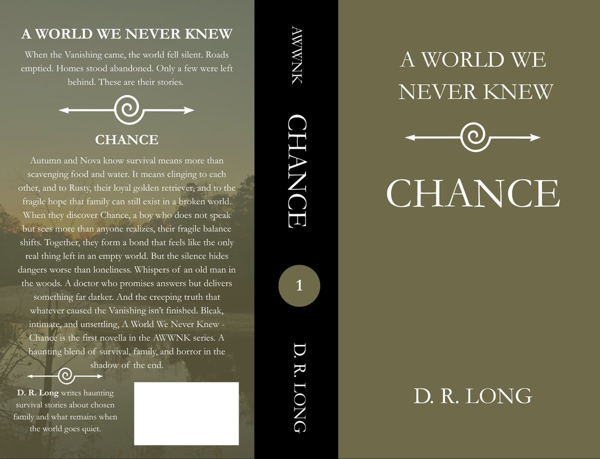drlongwrites's tweet image. ARC readers wanted!
My new novella A World We Never Knew: Chance (post-apocalyptic, emotional, horror-leaning) is ready. Short, intense, character-driven.
Free ARC — honest reviews appreciated.
Email: contact@drlongwrites.com
— D. R. Long