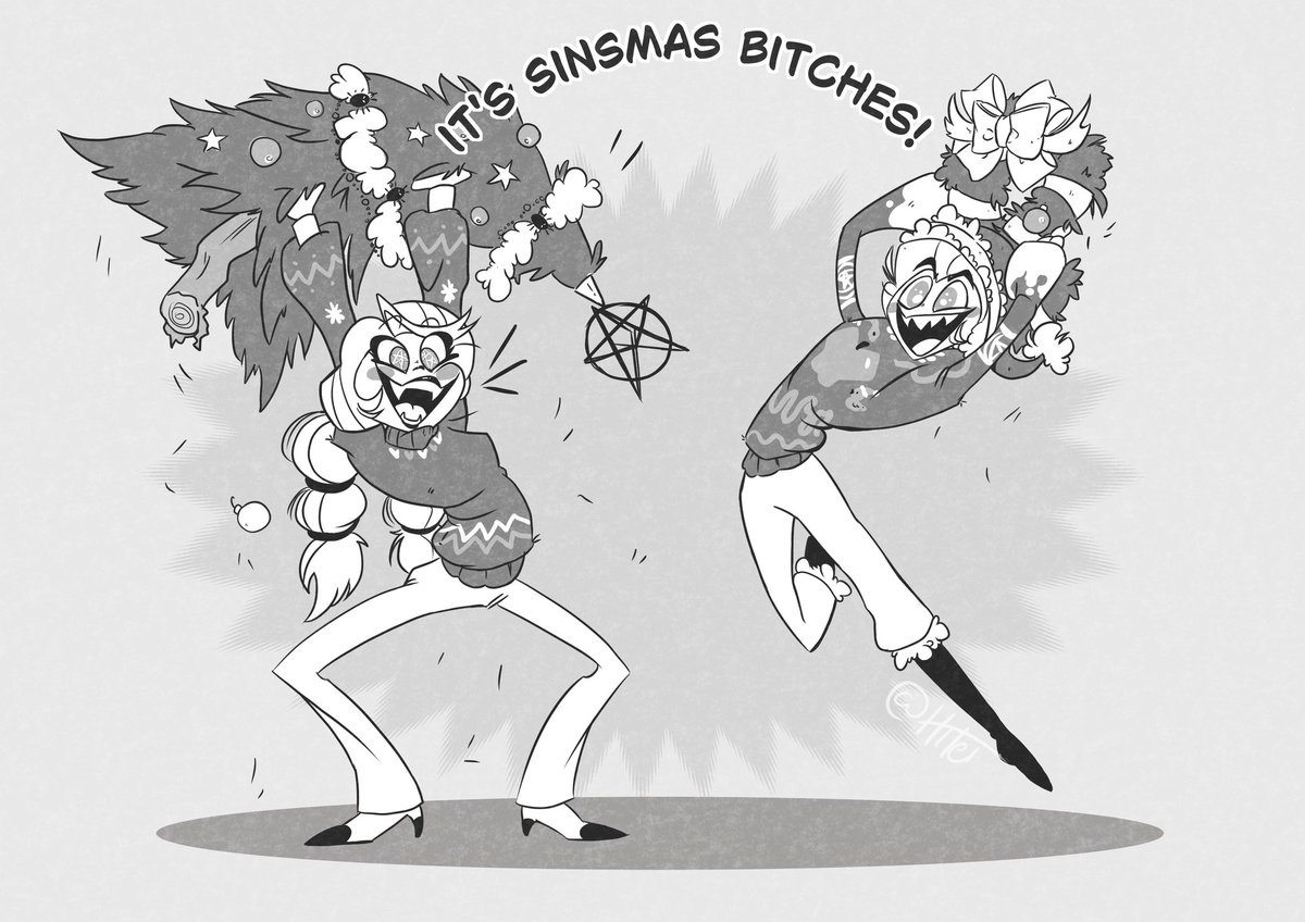 🎀🎄🐍

#HazbinHotel #Sinsmas #CharlieMorningstar #Charlie #Lucifer