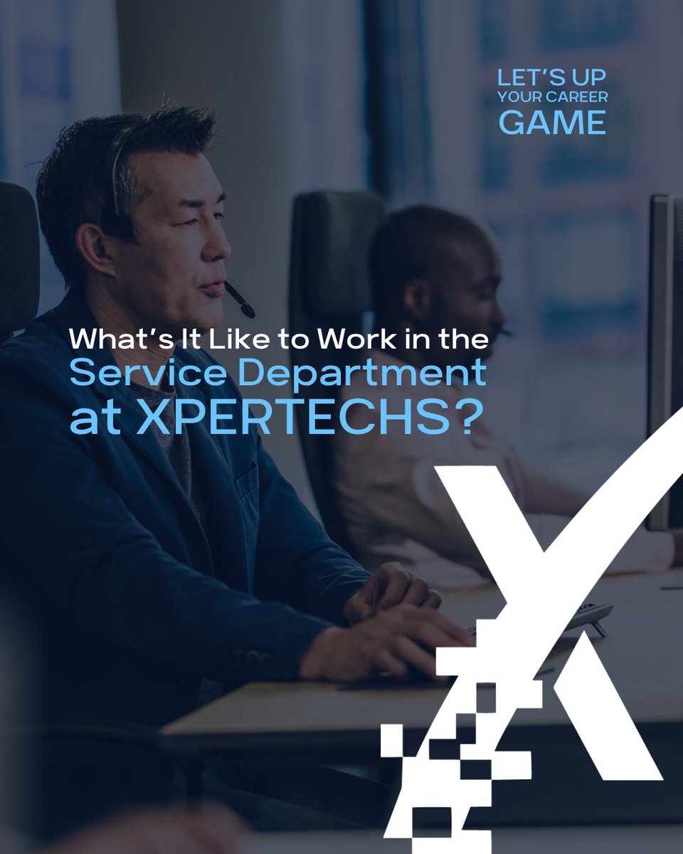 XPERTECHS's tweet image. The Service Desk at XPERTECHS is more than a starting point—it’s a launchpad! hubs.ly/Q03VYNyg0

#LetsUpYourGame #WorkatXPERTECHS #ITCareers #CareerGrowth #ServiceDesk #TechSupport #ManagedIT