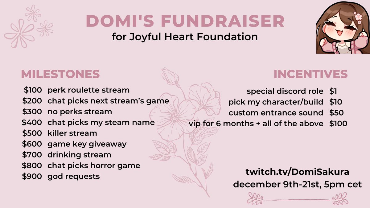 two-week-long fundraiser for <a href="/TheJHF/">Joyful Heart</a> starting next tuesday, december 9th, at 5pm cet!

retweets appreciated 🤍