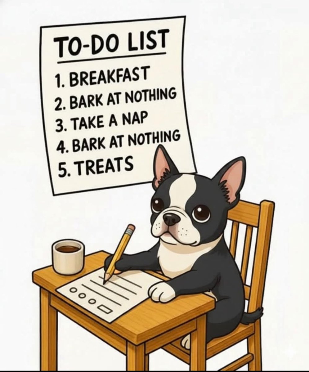 That pretty much covers it 🤣🐶❤️