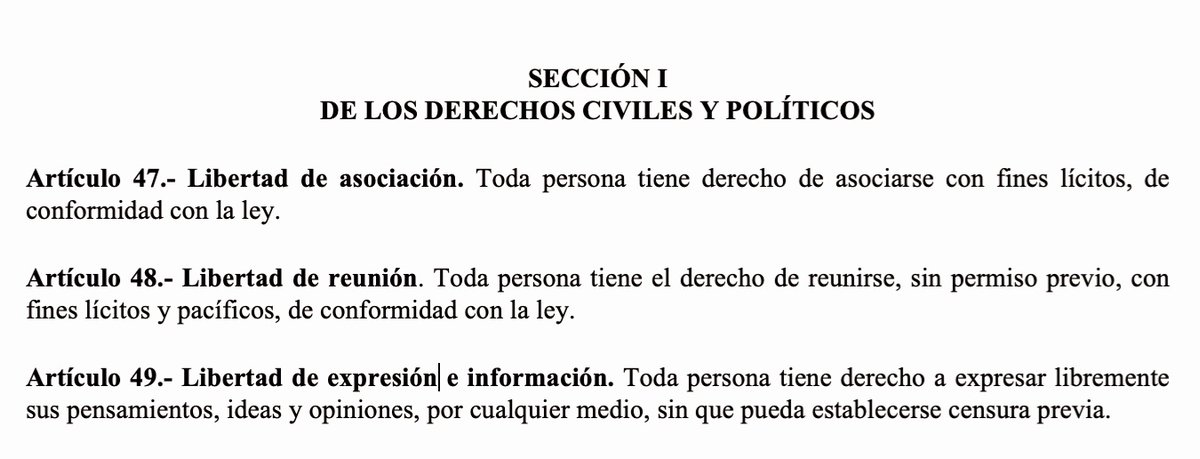 HipolitoPolanc0's tweet photo. Afirmar que la marcha de @FPcomunica es “campaña fuera de tiempo” carece de base jurídica. La Constitución y la Ley 20-23 son claras: reunirse, protestar y expresarse no es proselitismo.
Art. 47, 48 y 49 garantizan estos derechos.

#MarchadelPueblo #HipólitoPolanco https://t.co/JiKeovS9sq