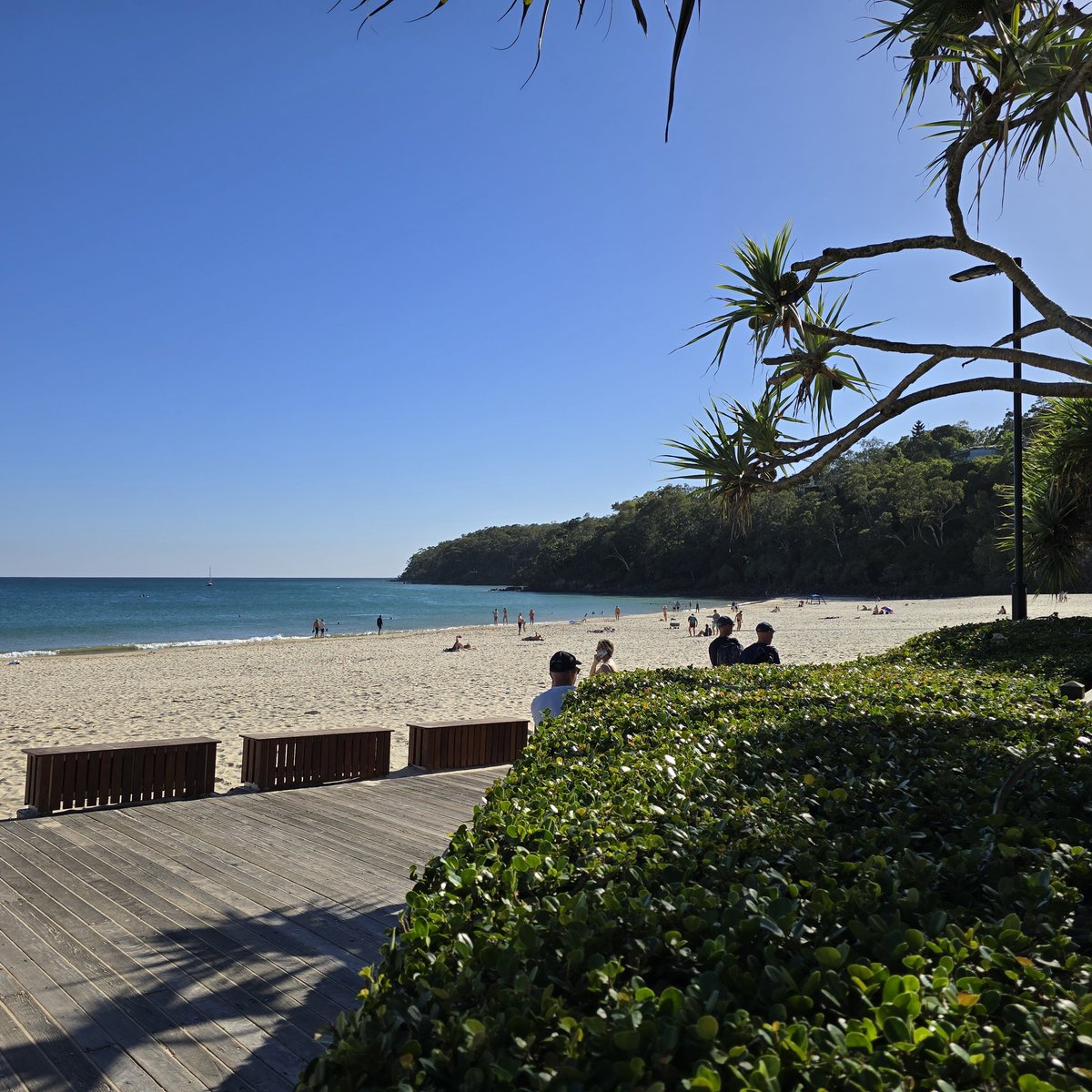 RossLMarks's tweet image. Summer has arrived, not much surf but the water WOW ...