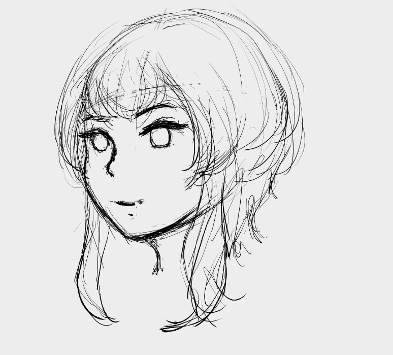 quick sketch, testing my new pen's tip