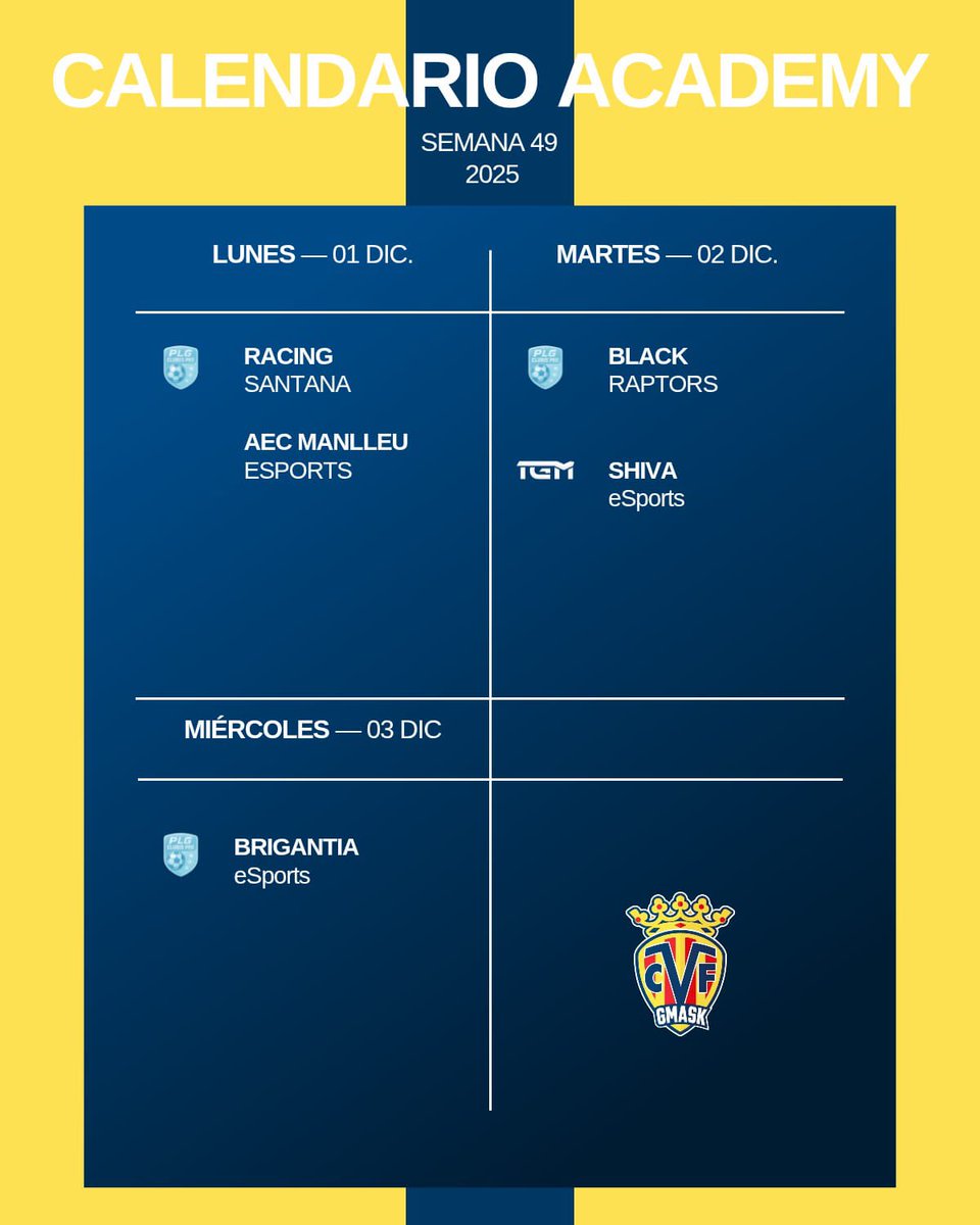 ¡Casi acabando las competiciones vamos a por todas! 💛

#ClubesPro #EndavantGamers