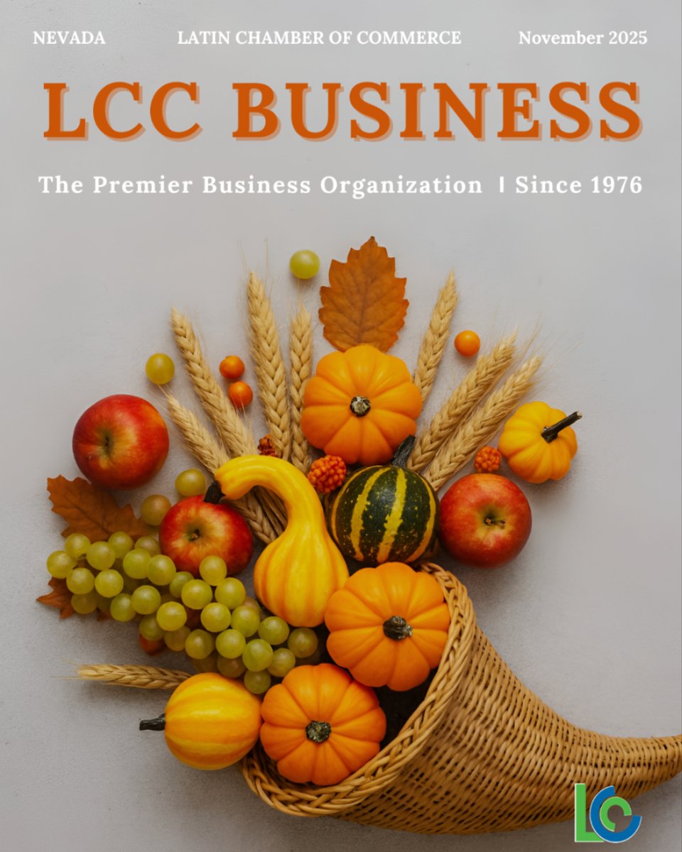 This November, we give thanks for unity, growth &amp; culture. Explore the new issue of LCC Business: online.fliphtml5.com/krha/nxzl/
#LCCBusiness #LatinChamberLV
