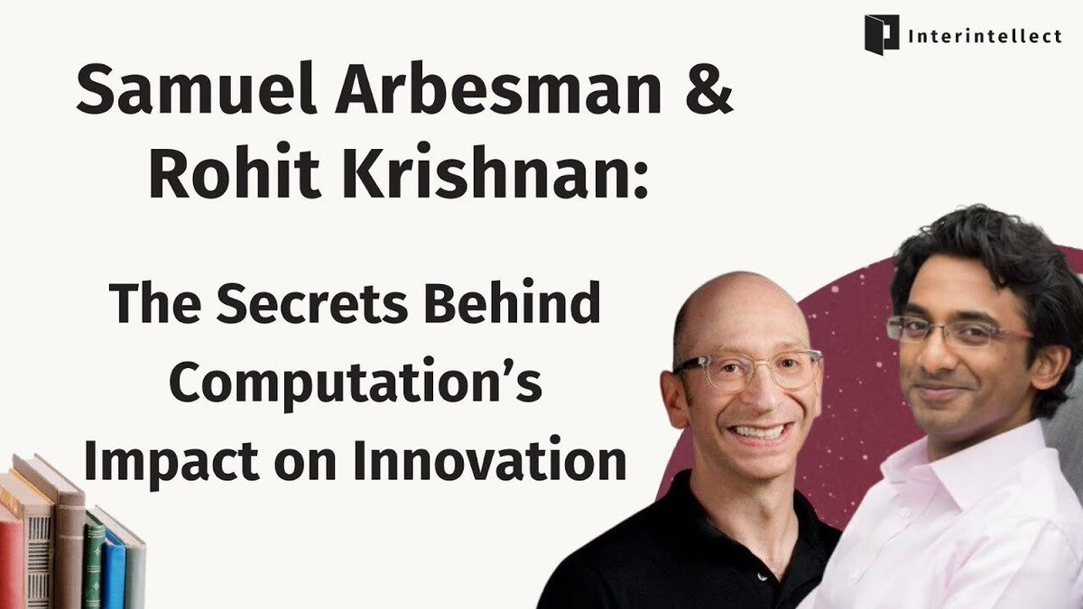 interintellect_'s tweet image. But is code... magical?

Scientist @arbesman argues computation isn&apos;t just utility—it&apos;s a lens for understanding the &quot;wonders and weirdness&quot; of thought itself.

A fascinating deep dive with @krishnanrohit on &quot;The Magic of Code.&quot; Link to full conversation: youtu.be/kQFIKx53BHA