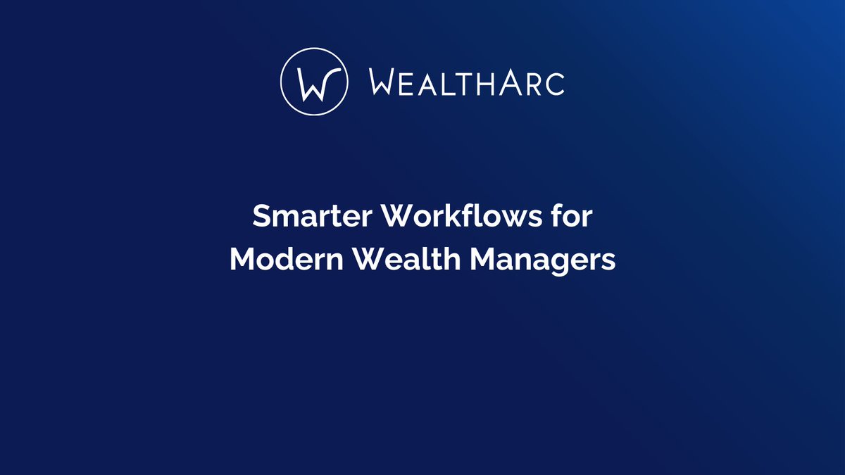 WealthArc tweet media