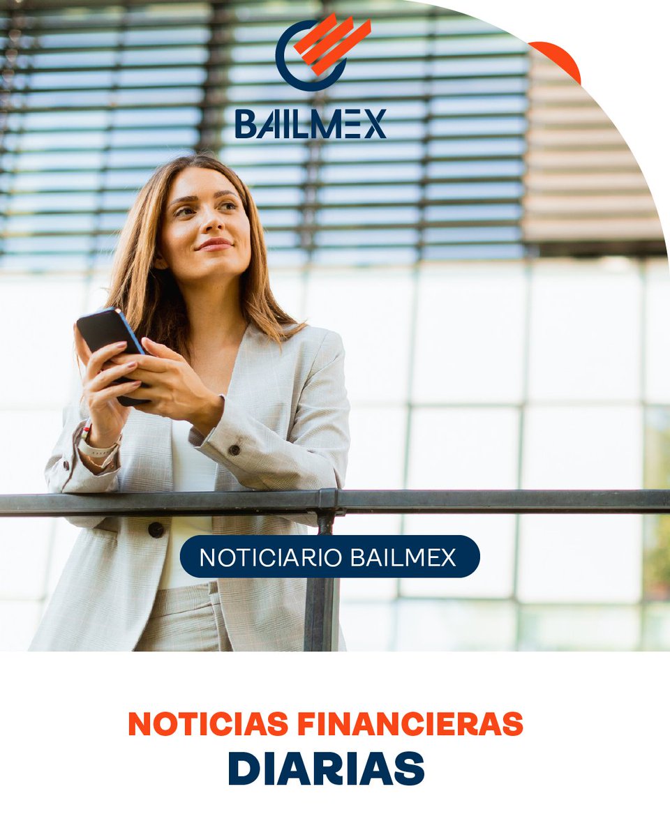 Inscríbete a nuestro noticiero financiero y recibe día a día notificaciones por WhatsApp para las noticias más rele- vantes en el campo financiero. wa.me/523332459148.