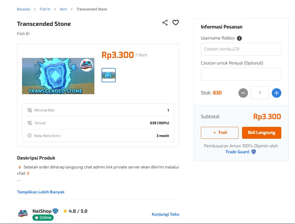 NalShop | Fish it 🐟 Redfinger READY tweet media