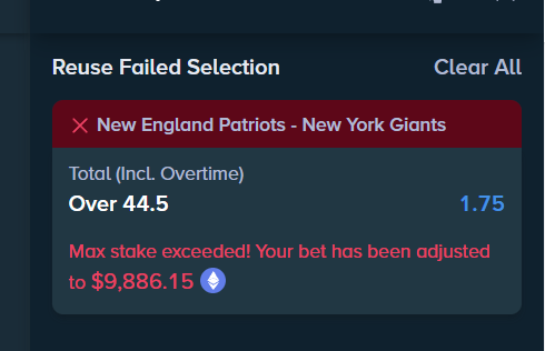 SpicerQQ's tweet image. Nobody bets NFL like spicer. First time i see @Stake limiting on a big market like the NFL.