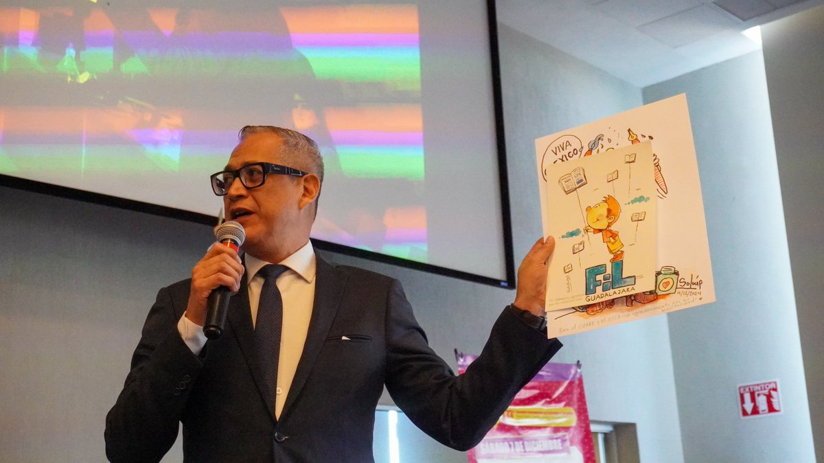 udg_global's tweet image. Arte de Elena Ospina, homenajeada con “La Catrina”, llegará al Museo Interactivo “Japi”.

Ver nota➡️ tinyurl.com/ywwykk2w

#FILGuadalajara #EICH #JAPI #MuseoJAPI #CartooningforPeace #Cartónclub #LaCatrina #VocesIlustradas #CUAAD