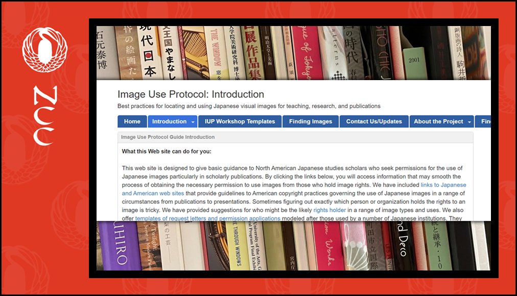 If you’re familiar with our Japan Art Catalog Project to locate rare catalogs on Japanese art, what’s next? 🤔 Luckily our Image Use Protocol guide is designed to help seek publication permissions for Japanese images! 📝 Explore our templates &amp; more! guides.nccjapan.org/imageuse