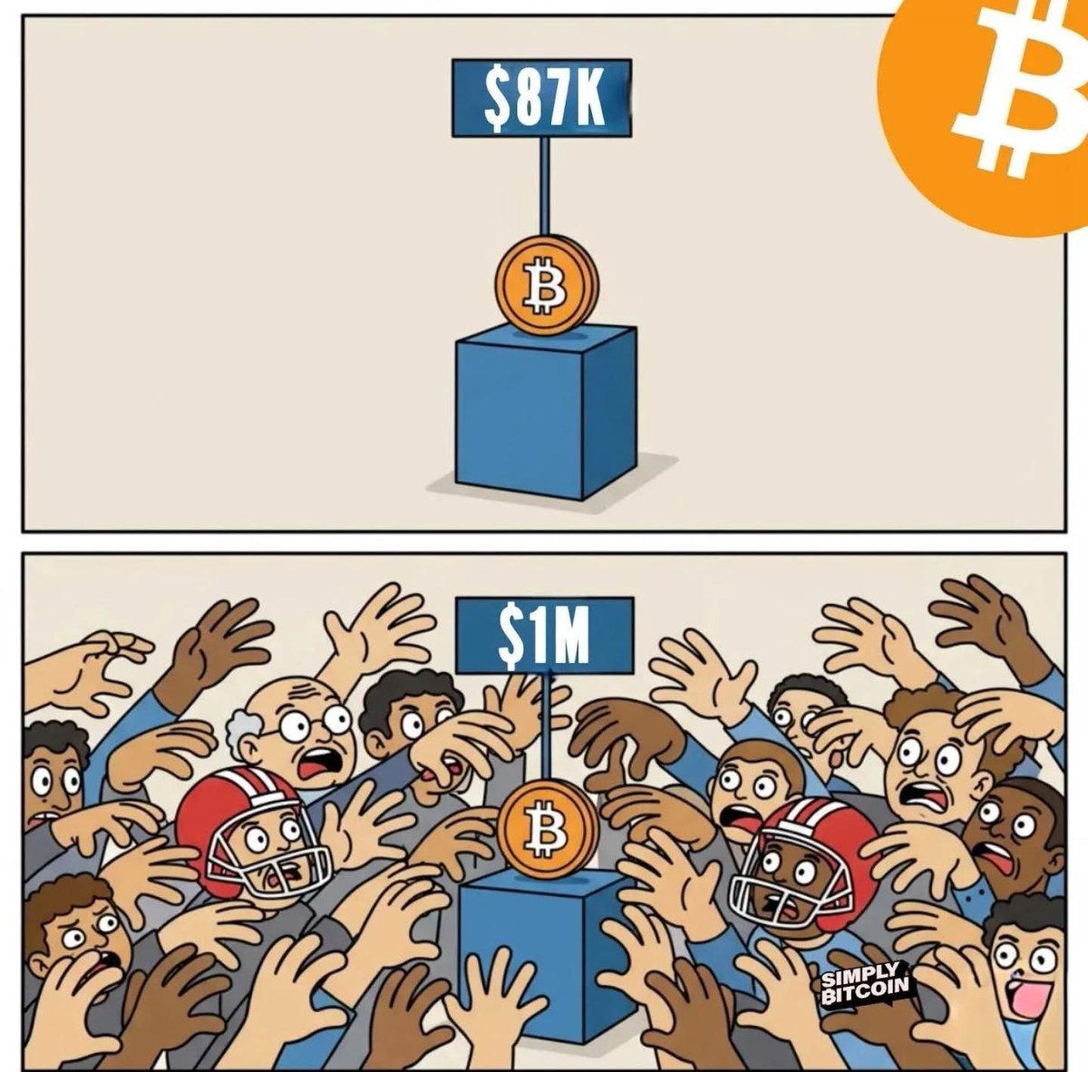 CooliganFields's tweet image. Everyone and their uncle will eventually get bitcoin … at exactly the price they deserve as well