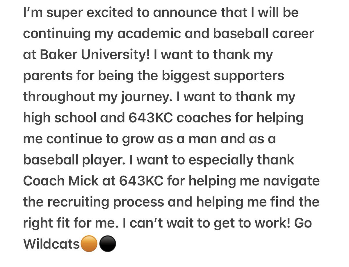 BlakeOverbeck26's tweet image. Go Wildcats🟠⚫️
Ready to get to work!! #committed