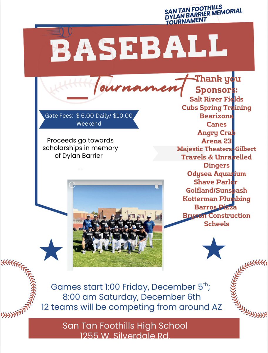 STFHS Baseball tweet media