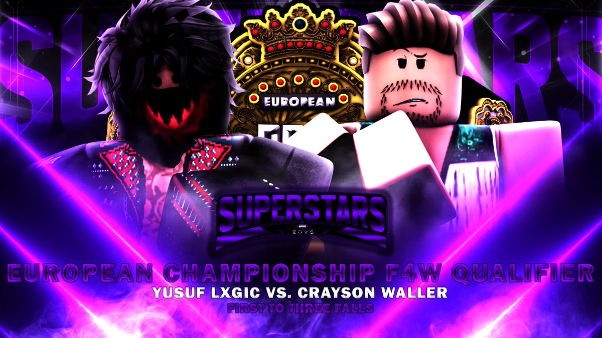 RRWPLUS's tweet photo. 🚨BREAKING NEWS!
As announced SUNDAY on #RRWSuperStars.. @3pocketsfuII will have his HANDS FULL come the #RRWRR as he will be defending his European Championship in a FATAL 4 WAY MATCH!
With the three qualifiers SET for this SUNDAY.. WILL Zion be able to overcome this defense?!
