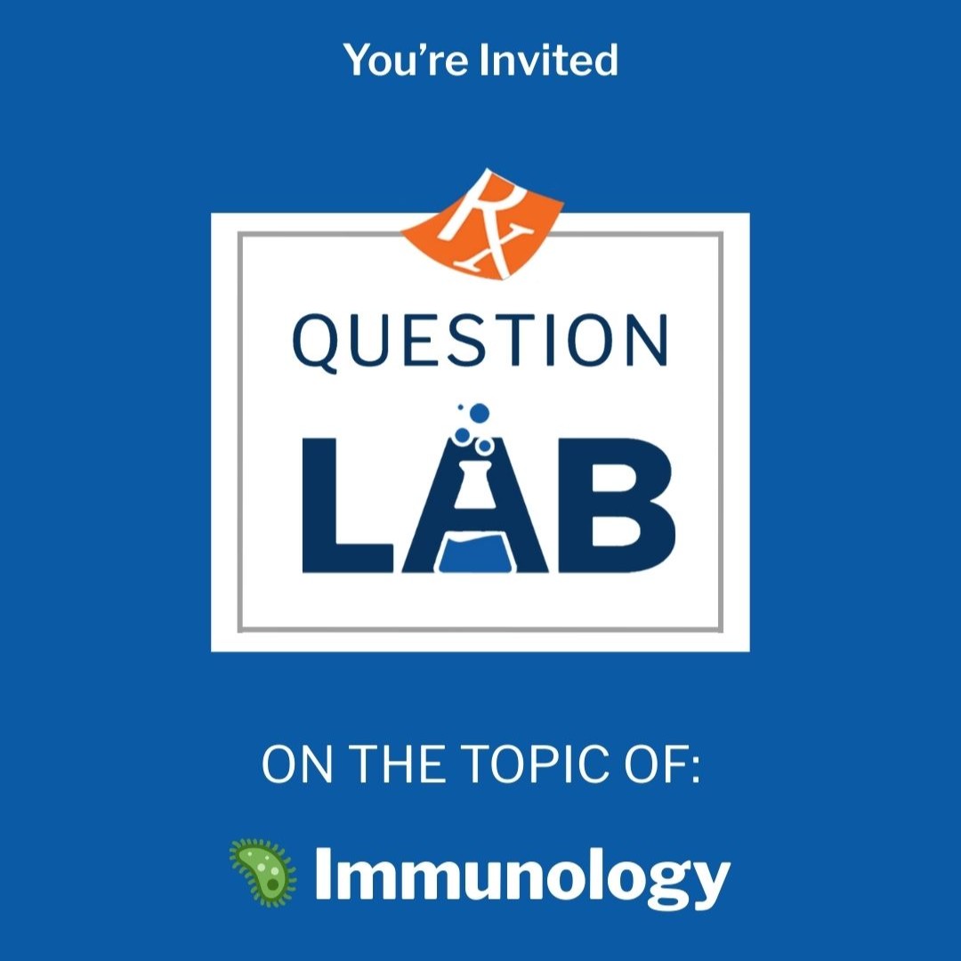 firstaidteam's tweet image. You&apos;re invited to our FREE, LIVE Question Lab on Tue, Dec 2 @ 8pm ET!
We’re diving deep into high-yield Immunology and board-style study strategies.

Save your seat ➡️ go.usmle-rx.com/question-lab/

#MedSchool #QLab #USMLERx #Immunology