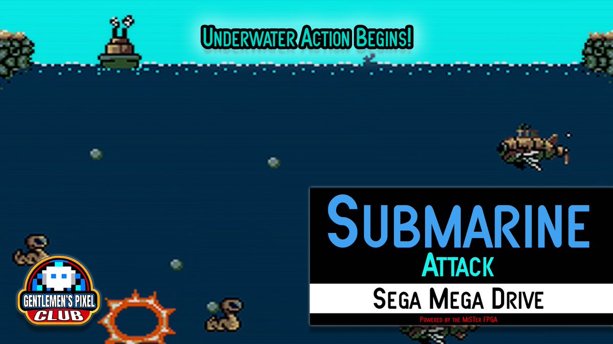 gentlemenpixel's tweet image. This is Submarine Attack running on the #MiSTerFPGA | #SegaMegaDrive

🕹️ youtu.be/SFvO4_iy2Pc 🕹️

We are a hobbyist channel - can you join our Discord ? 

👉 discord.gg/DuswzTmxAt 👈

#sega #retro #videogame #retrogaming @Retweelgend @FameRTR @SupportingStre3 @SpotemGang