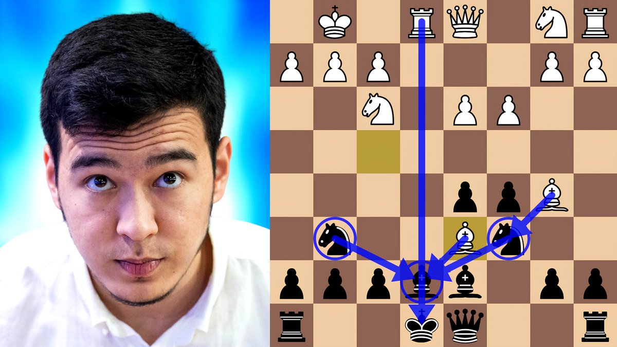 ChessNetwork's tweet image. Abdusattorov Ruins Adams&apos;s Rossolimo Attack in 31 Moves youtu.be/ovQeFdUkqvY @london_chess #LondonChessClassic