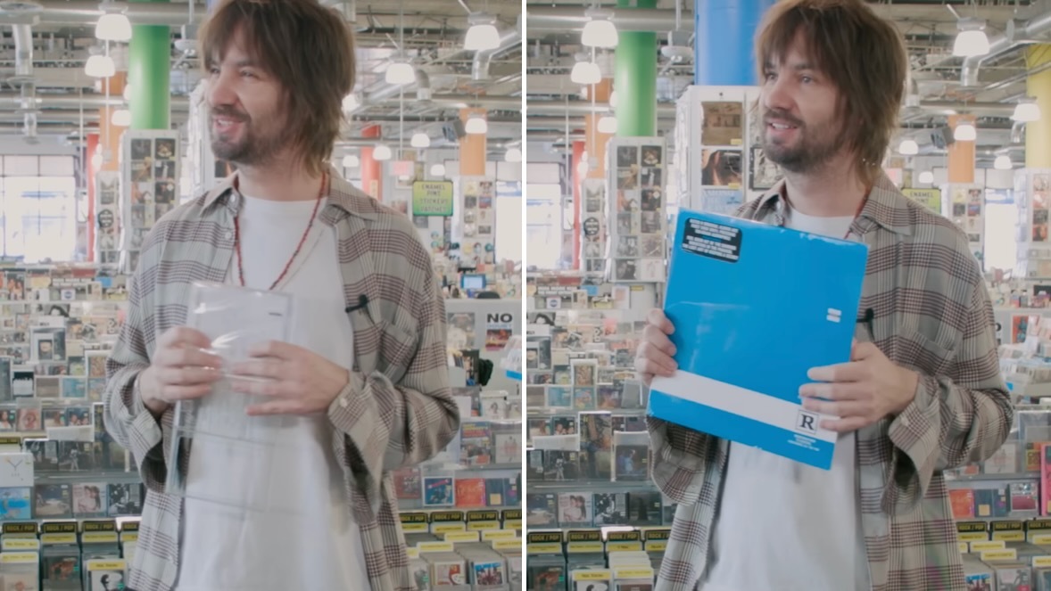 consequence's tweet image. Watch Tame Impala’s Kevin Parker nerd out over Deftones and Queens of the Stone Age on Amoeba’s What’s in My Bag? series → cons.lv/2yzEj2