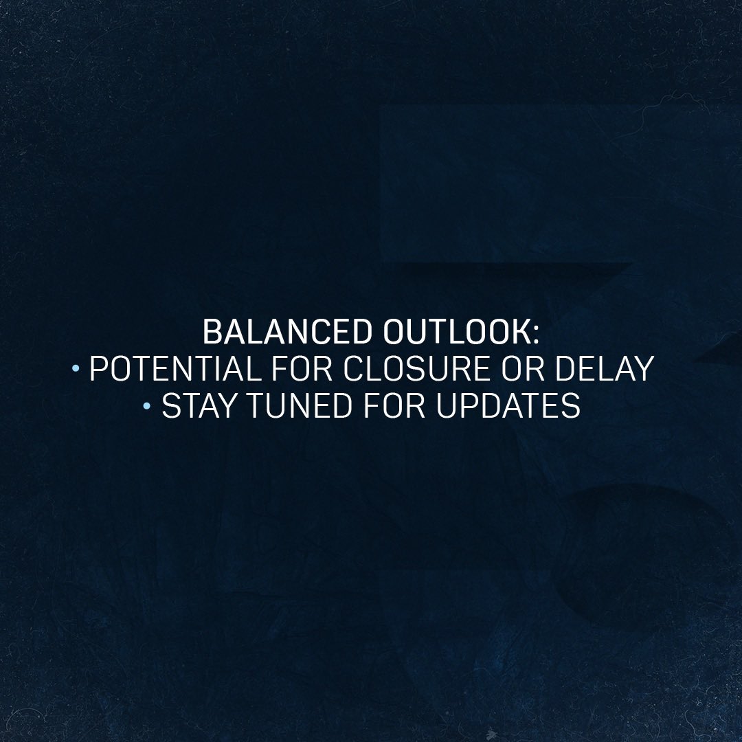 mococlosures's tweet image. FINAL CALL SNOWFLAKE RATING (Tuesday, December 2nd): 2.5
 
Our final call for tomorrow’s event is 2.5 snowflakes, meaning that we expect a higher probability of a delay than normal, but a closure is less likely.

(1/4)