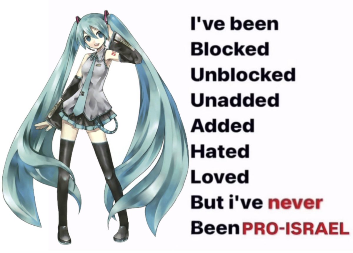 Be like miku she never been and never will