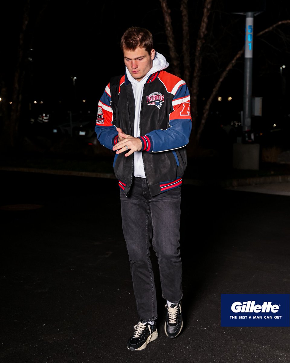 The jacket 🔥

<a href="/DrakeMaye2/">Drake Maye</a> | #ProBowlVote