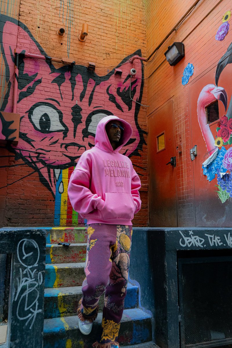 OpenSeasonCM's tweet image. The wait is over! Dressed in comfort and a message. New Legalize Melanin hoodies are back with superior quality! 12/5🔥