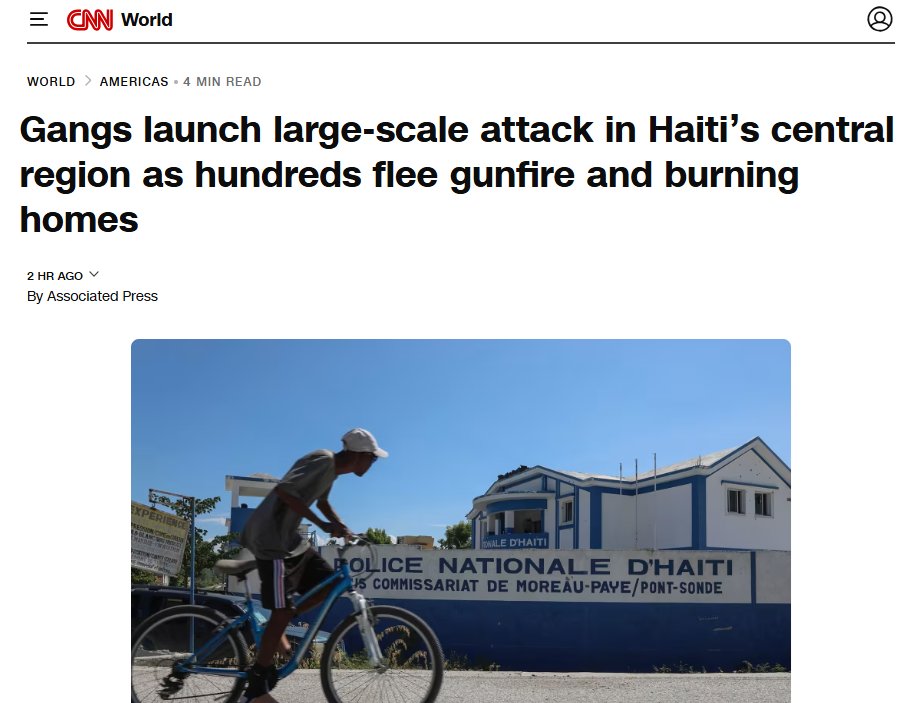 La situacion en Haiti es por mucho peor que la de Venezuela...Just saying!!!